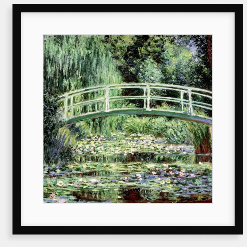 White Waterlilies, 1899 by Claude Monet