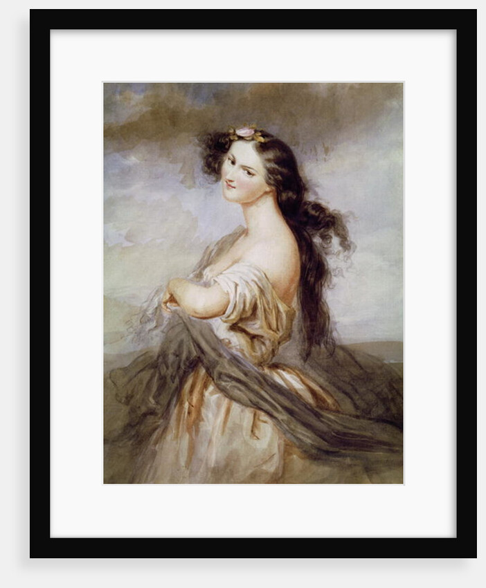 Portrait of Juliette Drouet by Charles Voillemot