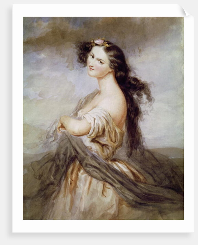 Portrait of Juliette Drouet by Charles Voillemot