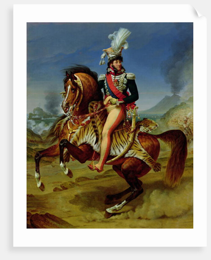 Equestrian Portrait of Joachim Murat 1812 by Baron Antoine Jean Gros