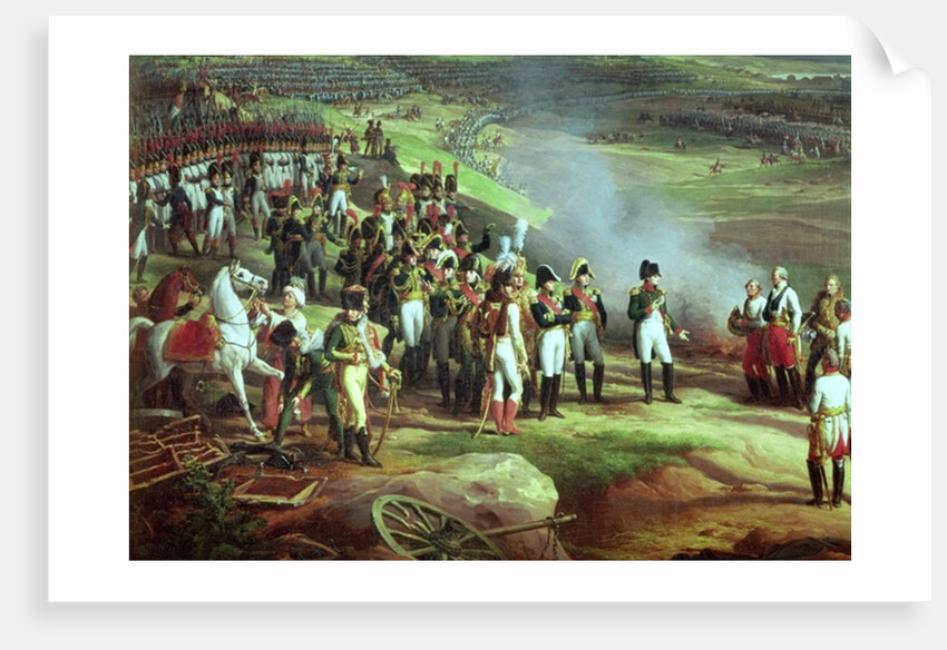 The Surrender of Ulm, 20th October 1805, detail of Napoleon, 1815 by Charles Thevenin