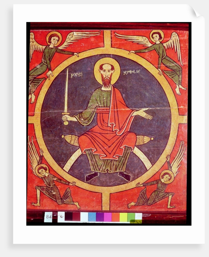 Side panel from an altarpiece dedicated to St. Paul, c.1200 by Catalan School