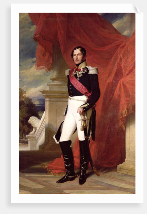 King Leopold I 1840 by Franz Xaver Winterhalter