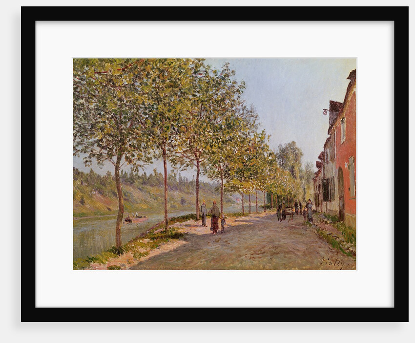 June Morning in Saint-Mammes, 1884 by Alfred Sisley