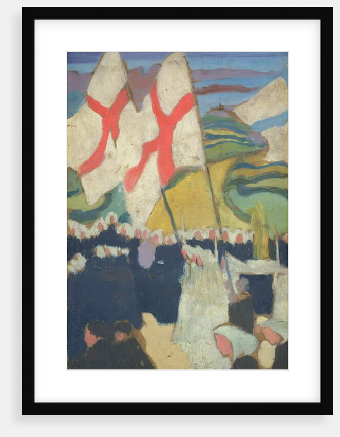 Procession of the Standards to La Clarte, 1897 by Maurice Denis