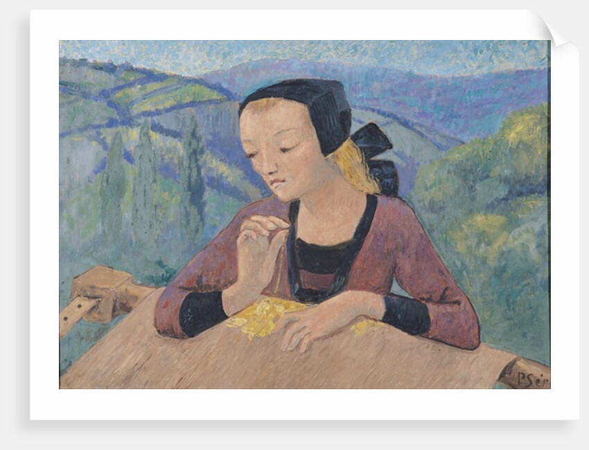 The Embroideress by Paul Serusier