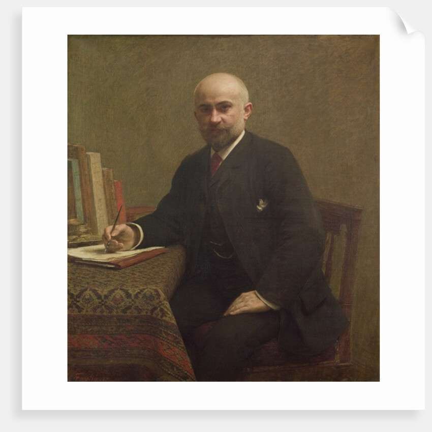 Adolphe Jullien 1887 by Ignace Henri Jean Fantin-Latour