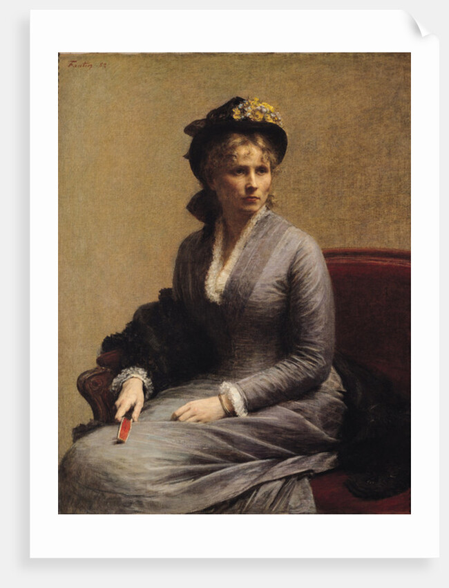 Charlotte Dubourg 1882 by Ignace Henri Jean Fantin-Latour