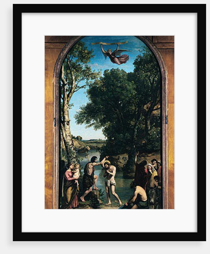 The Baptism of Christ, 1845-47 by Jean Baptiste Camille Corot