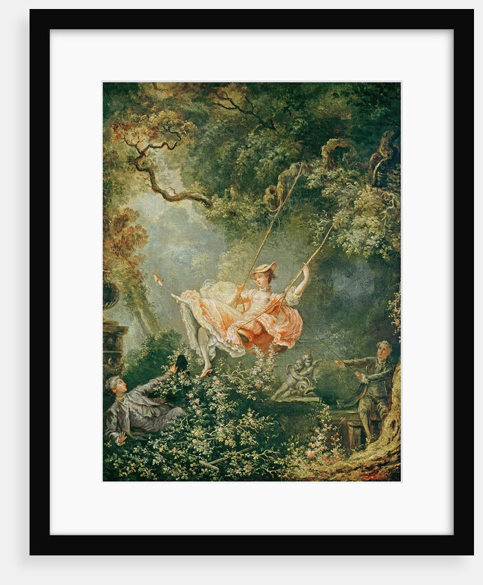 The Swing, 18th century by Jean-Honore Fragonard