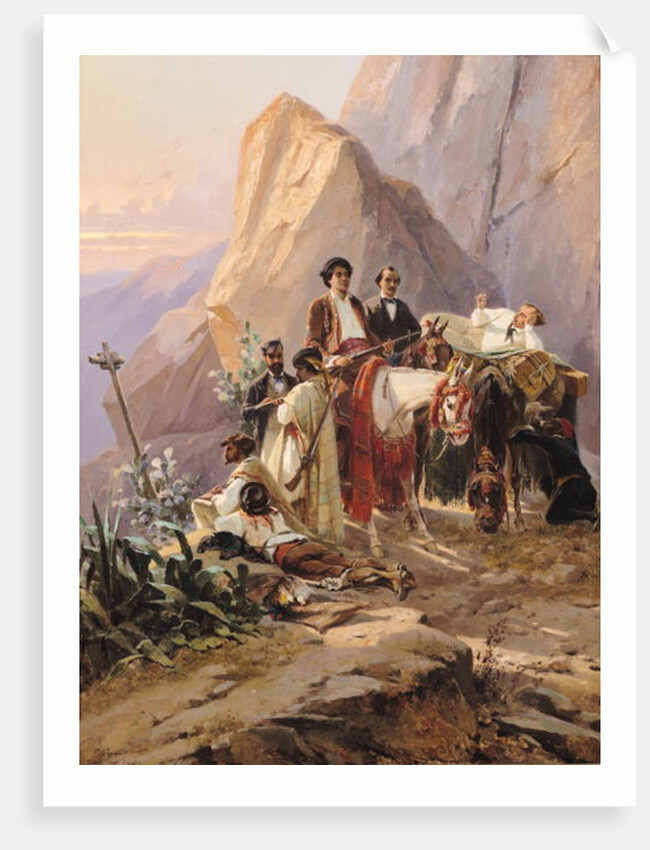 Journey from Paris to Cadiz, 1846 by Eugene Giraud