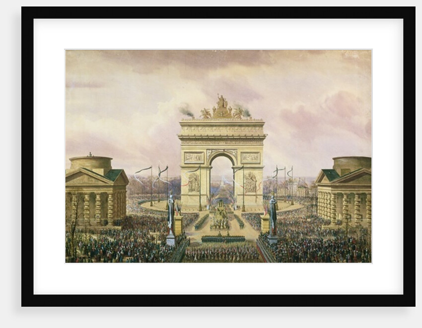 Return of the Ashes of the Emperor to Paris, 15th December 1840 by Theodore Jung