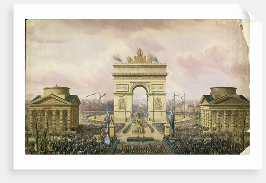 Return of the Ashes of the Emperor to Paris, 15th December 1840 by Theodore Jung