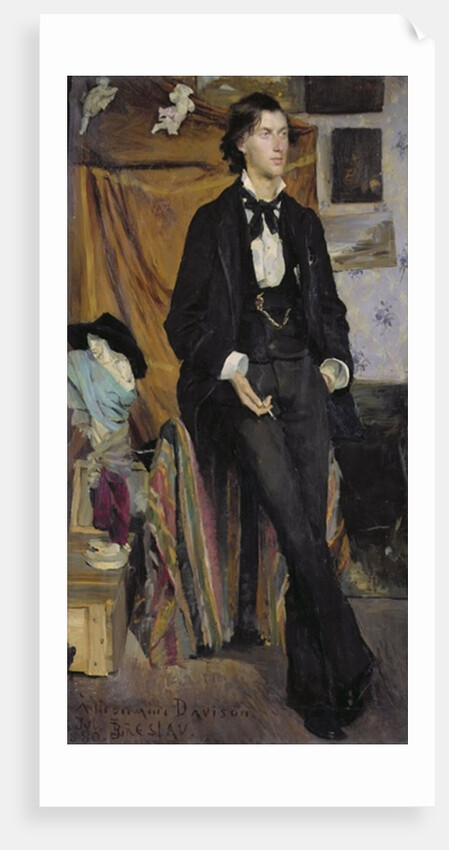 Portrait of Henry Davison, 1880 by Marie Louise Catherine Breslau