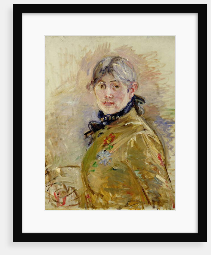 Self Portrait, 1885 by Berthe Morisot