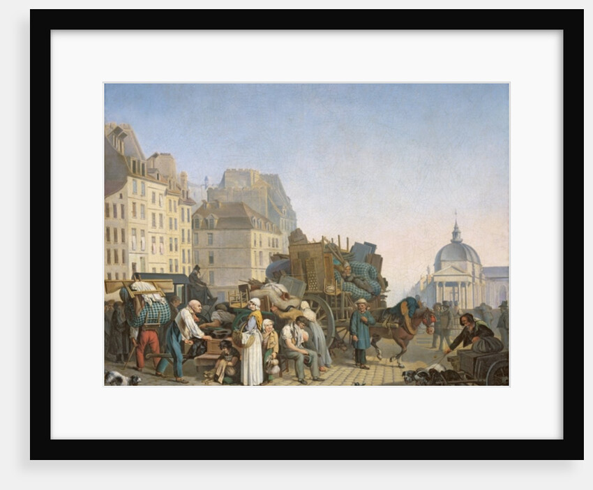 The House Movers, 1840 by Louis Leopold Boilly