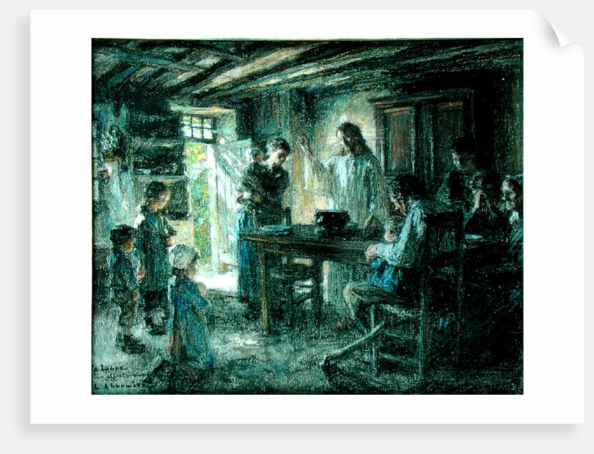 Christ with the Meek, 1903-04 by Leon Augustin Lhermitte