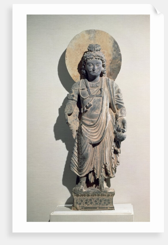 Standing Bodhisattva Maitreya, 3rd century by School Pakistani