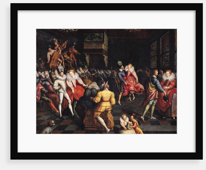 Ball at the Court of Valois by French School
