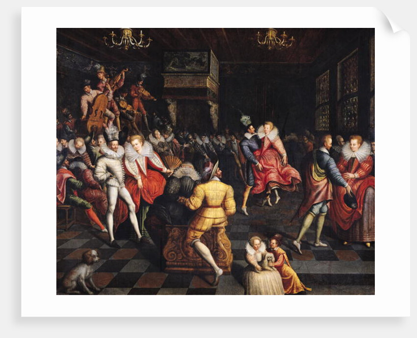 Ball at the Court of Valois by French School