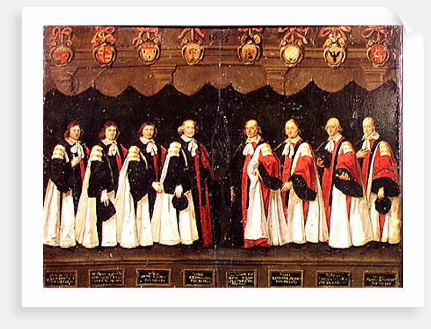 The Aldermen of 1644-45 by Antoine Durand