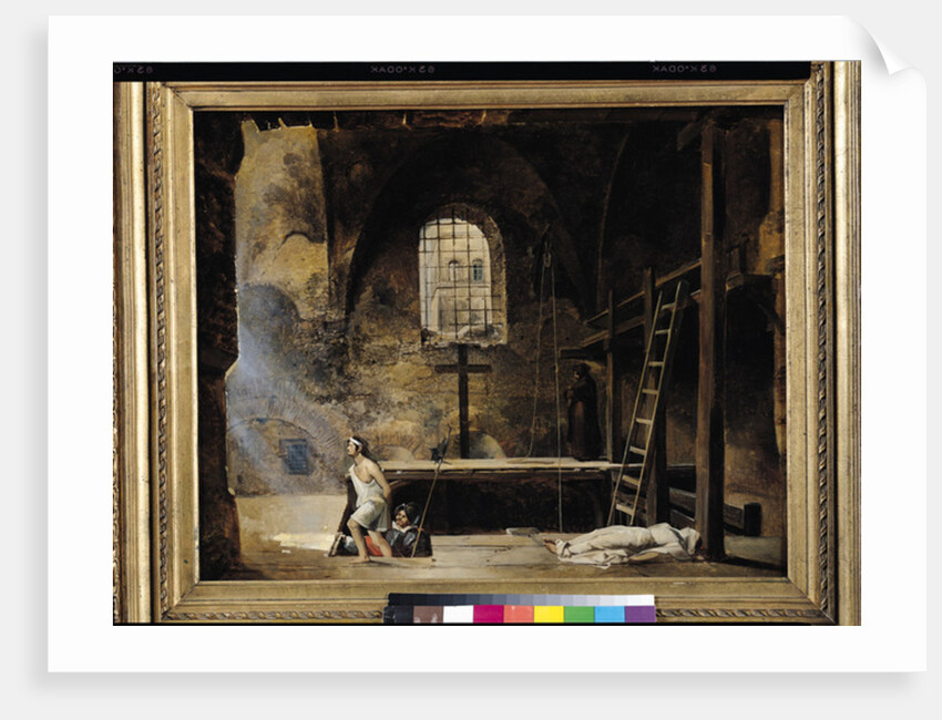 Inquisition Scene by Francois-Marius Granet