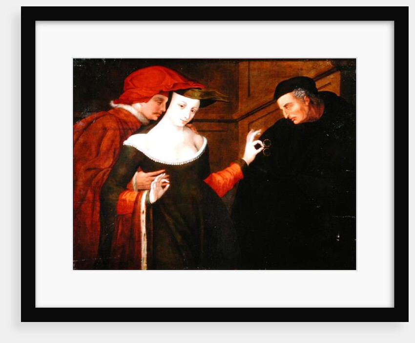 Woman Between Two Ages by French School