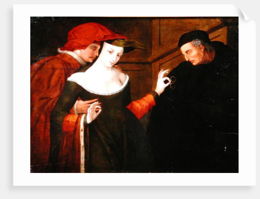 Woman Between Two Ages by French School