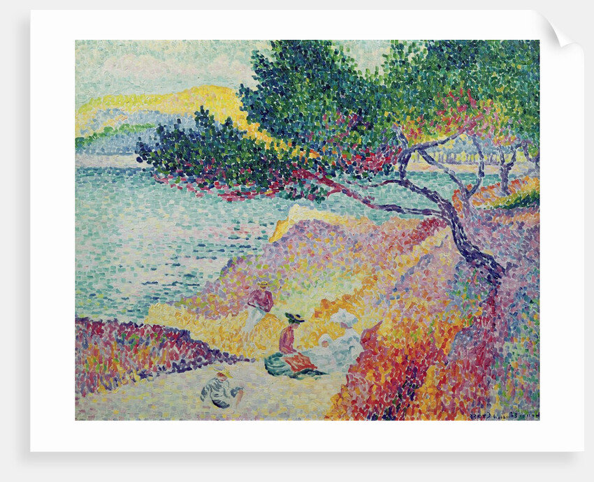 Saint Clair Beach, 1906-07 by Henri-Edmond Cross