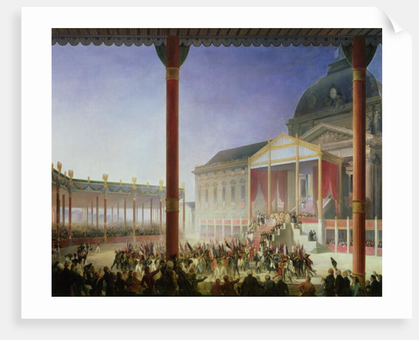 Assembly of the Champ de Mai, 1st June 1815 by Francois Joseph Heim