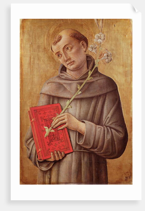 St. Anthony of Padua by Bartolomeo Vivarini