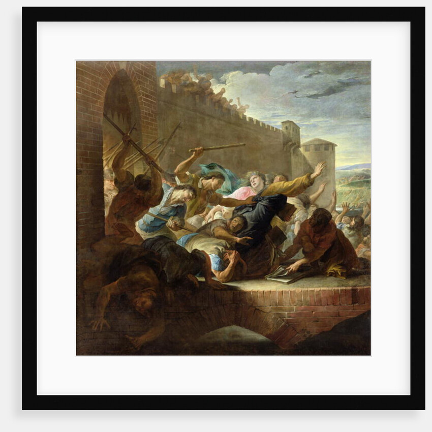 Expulsion of the Huguenots of Toulouse after the Capture of the Town by the Prince of Conde's Supporters in 1562, 1727 by Antoine Rivalz