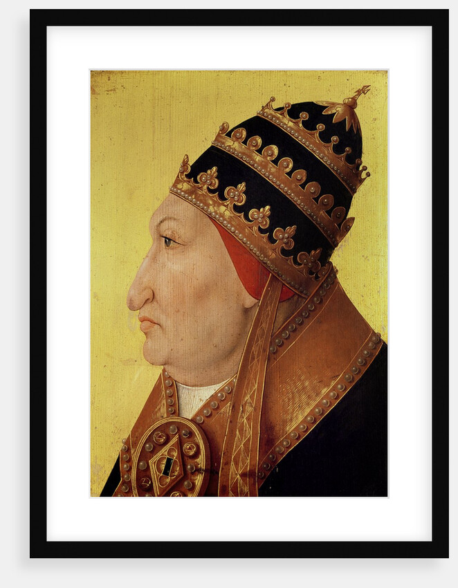 Portrait of Rodrigo Borgia by German School