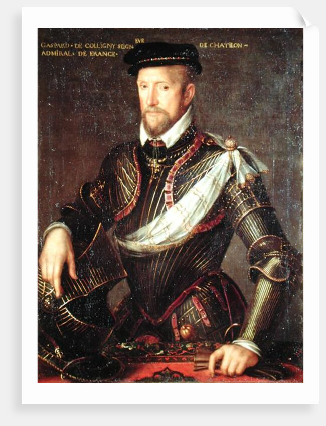Gaspard II of Coligny Admiral of France by French School