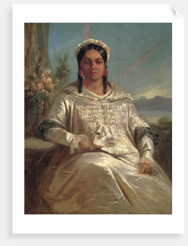 Queen Pomare IV of Tahiti by Charles Giraud