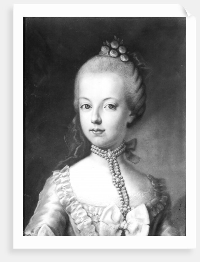 Portrait of Marie-Antoinette of Habsbourg-Lorraine, c.1771 by Austrian School