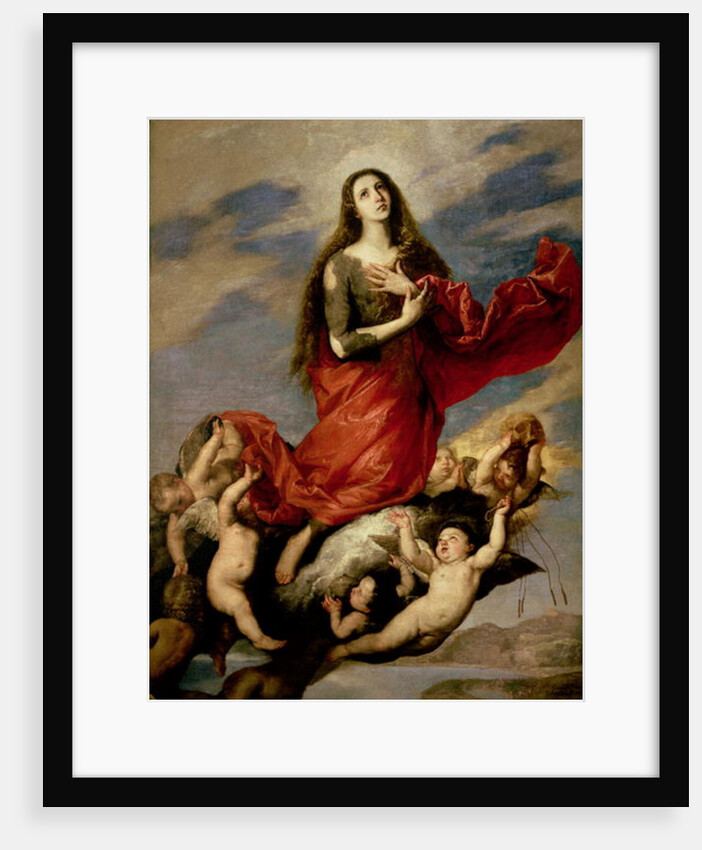 The Assumption of Mary Magdalene, 1636 by Jusepe de (1591-1652) Ribera