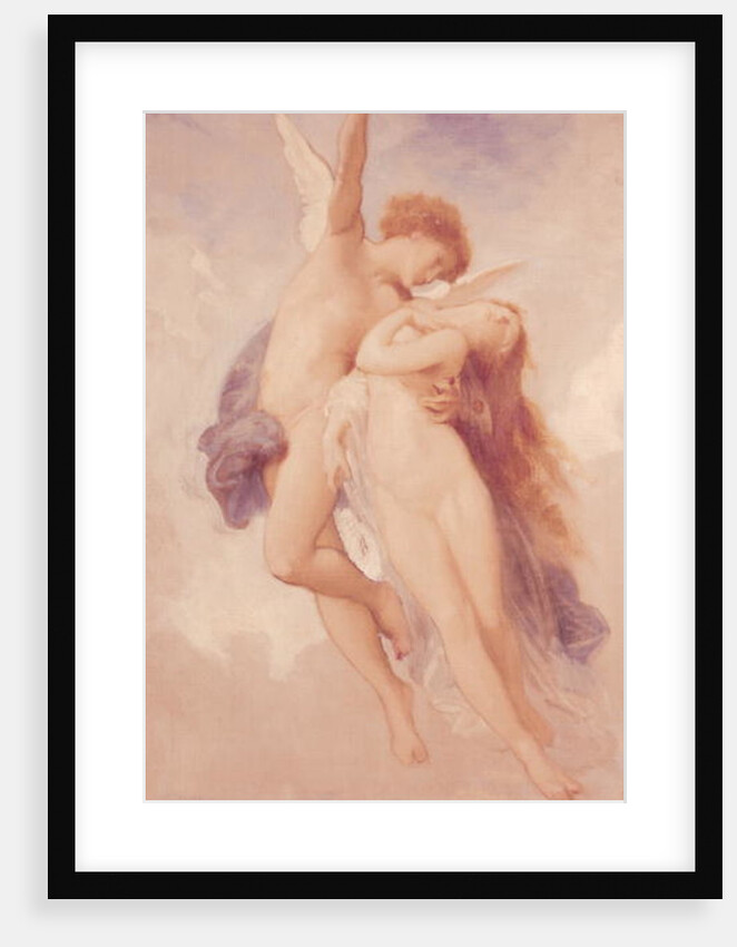Cupid and Psyche, 1889 by William-Adolphe Bouguereau