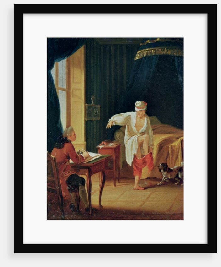 The Levee of Voltaire at Ferney, after 1759 by Jean Huber