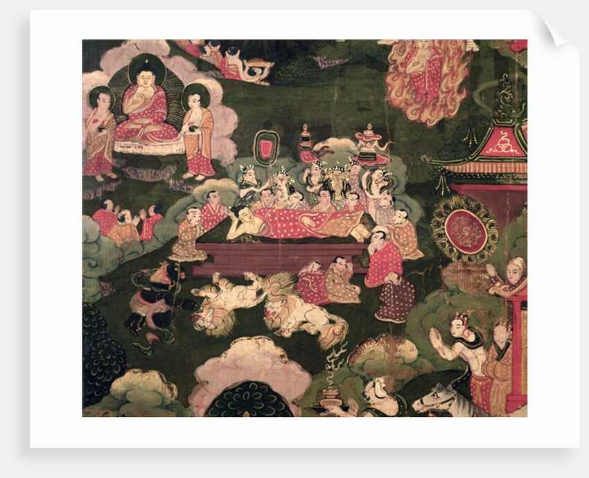 Parinirvana by School Tibetan