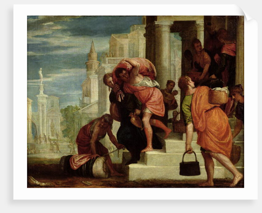 The Flight of the Israelites out of Egypt by Benedetto Caliari