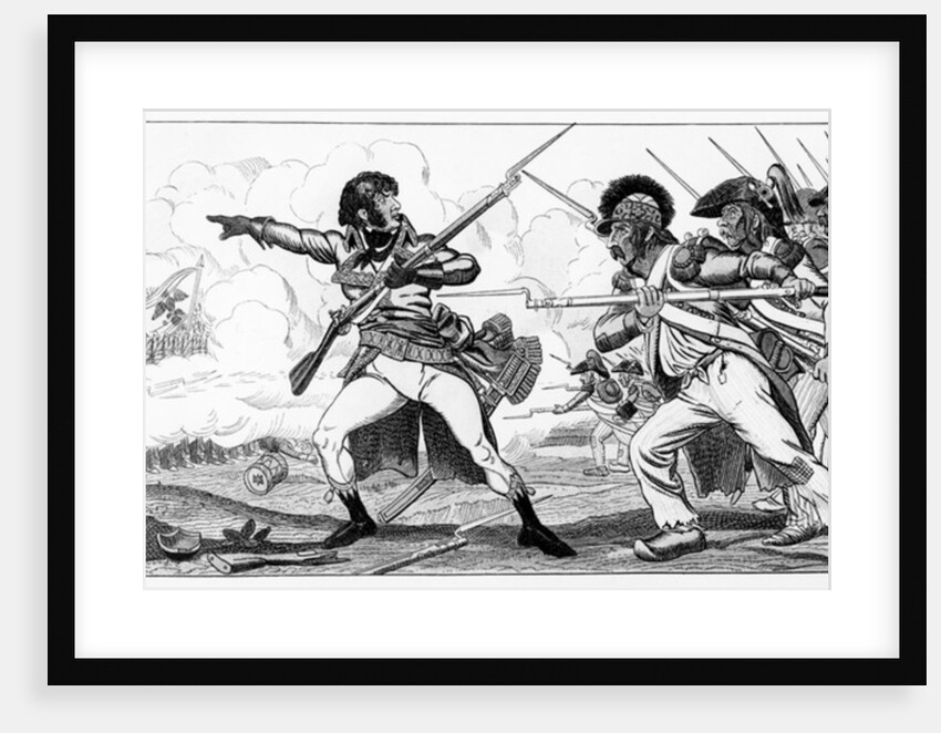 The Volunteers in Sabots at the Battle of Valmy, 20th September 1792 by Caran d'Ache