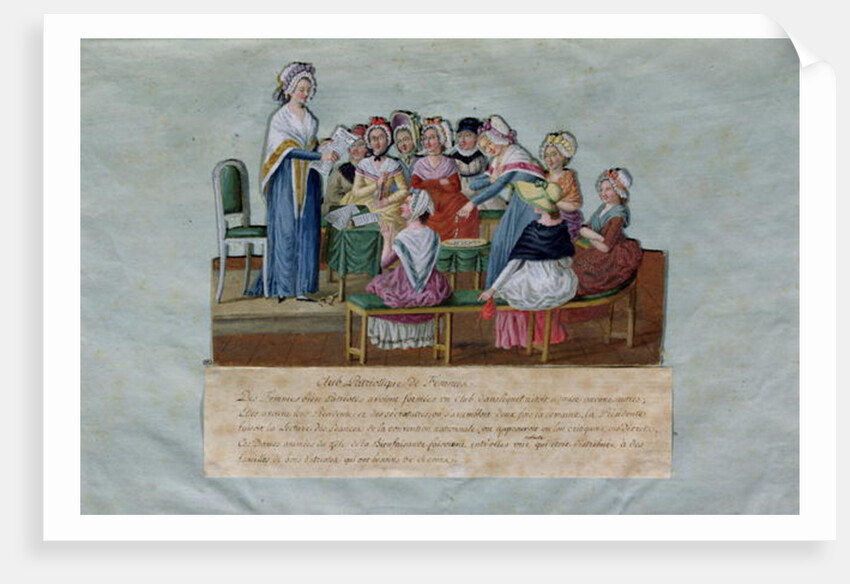 Women's Patriotic Club by Lesueur Brothers