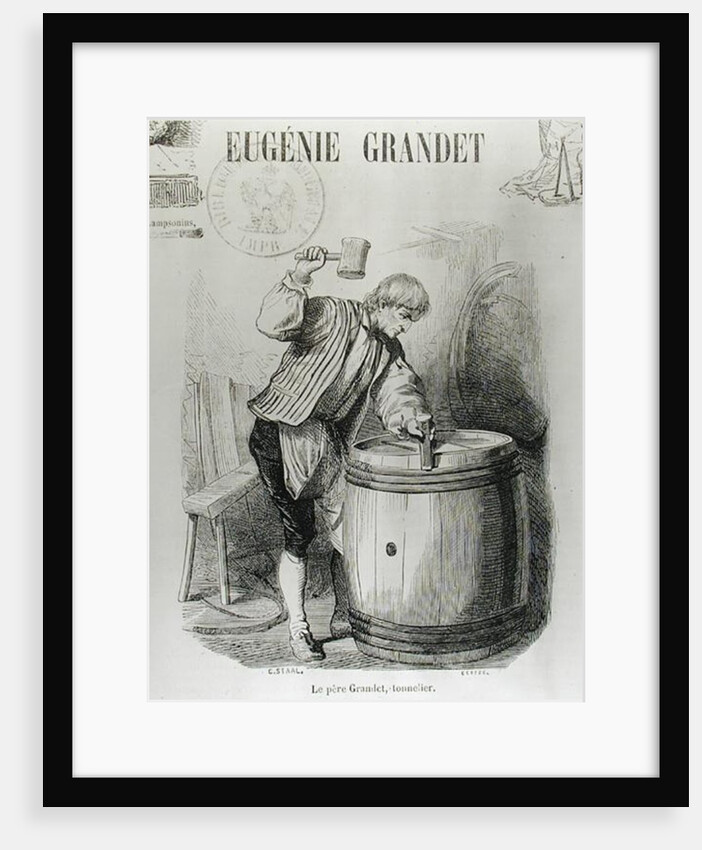 Father Grandet, the Cooper by Pierre Gustave Eugene Staal