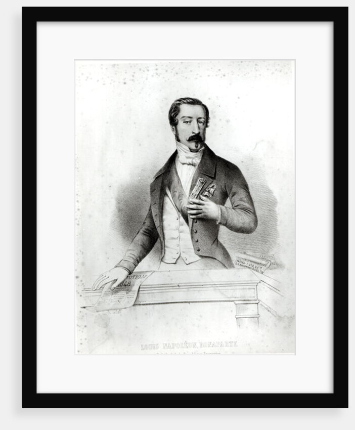 Charles Louis Napoleon Bonaparte Taking the Oath on the Constitution of 1848 by French School