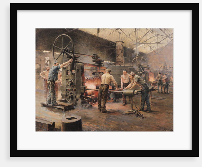 The Rolling Mill by Ferdinand Joseph Gueldry