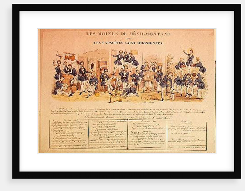 The Monks of Menilmontant or, The Saint-Simonien Capacities, 1820-30 by Anonymous