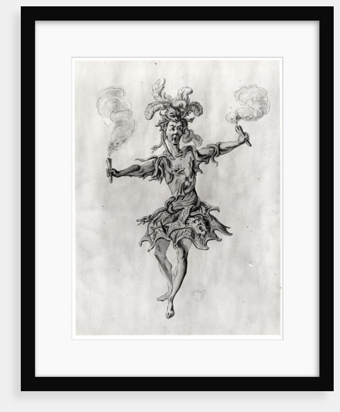 Costume design for the ballet 'Medusa' by Nicolas Boquet