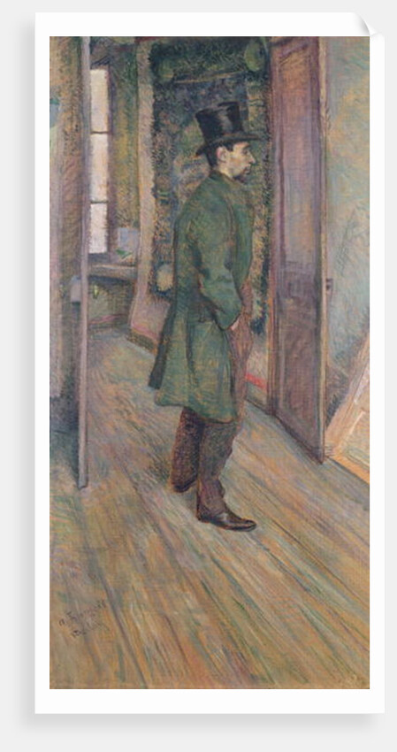 Francois Gauzy by Henri de Toulouse-Lautrec