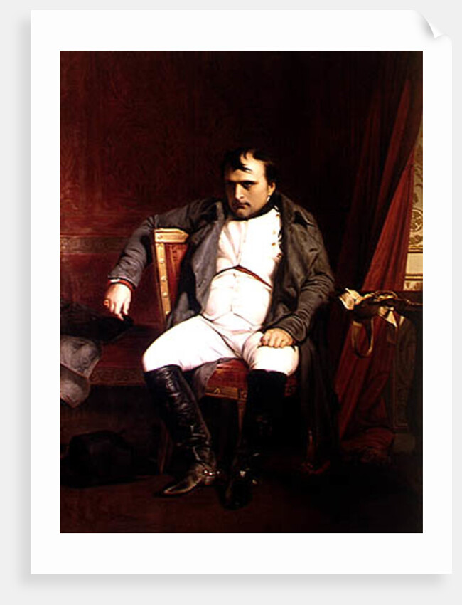 Napoleon after his Abdication, 1840 by Hippolyte Delaroche